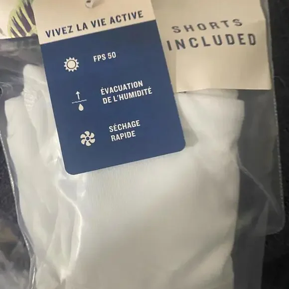 Tommy Bahama 1/4 Zip Tropical Print Golf Tennis Dress with Shorts - Picture 8 of 9